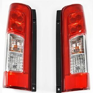 ファイバー LED テールランプ 左右セット 前期車用 NV350 E26 キャラバン 後期ルック 上級グレード 年式:H24.5～H29.6 反射板内蔵