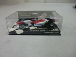 １：４３ ミニチャンプス ＰＡＮＡＳＯＮＩＣ　ＴＯＹＯＴＡ　ＲＡＶＩＮＧ　ＴＦ１０２　ＪＡＰＡＮＥＳＥ　ＧＰ