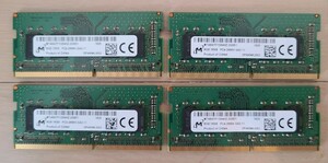 8GB 1Rx8 PC4-2666V　4枚で32GB