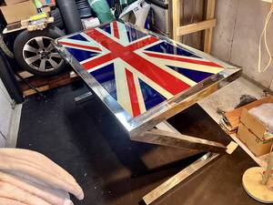 Andrew Martin アンドリュー・マーチン ユニオンジャックデスク英国製 Cunningham Union Jack Desk　廃盤　レア商品