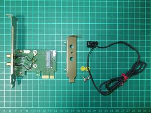 intel Dual Band Wireless-AC 7260 for Desktop 7260HMWDTX1.R ～欠品あり 動作未確認