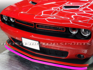 CHRYSLER クライスラー DODGE Challenger ダッジチャレンジャー バンパーリップカスタムカーボンシート 外装 パーツ ドレスアップ