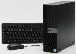 DELL Optiplex 5050-7700SF ■ i7-7700/SSD+HDD/Radeon R5 430/第7世代/省スペース/4画面対応/最新OS搭載/Windows11 デスクトップ