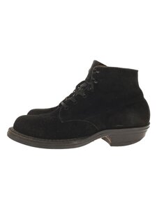 WHITE’S BOOTS◆レースアップブーツ/US9/BLK/スウェード/2332MV