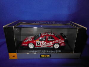 1/43　アルファロメオ　ALFA ROMEO　155　V6　TI　1996年　DTM仕様　ONYX　オニキス