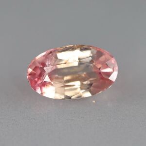 ★美しい★天然パパラチアカラーサファイアルース1.247ct ソーティング付き★バイカラー★オレンジ・ピンク★非加熱可能性有り