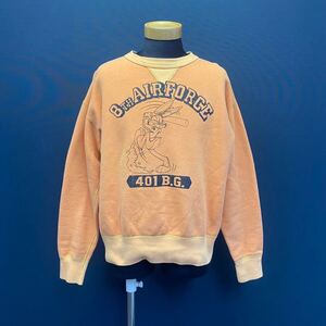 TOYS McCOY SWEAT SHIRT トイズマッコイ スウェットシャツ size XL オレンジ バックスバニー プリント 