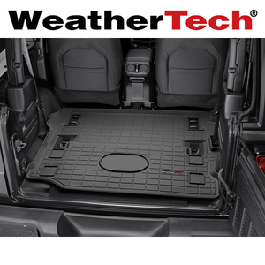 ジープ　ラングラー 2ドアスポーツ WeatherTech/ウェザーテック カーゴライナー 1列目後部分（2018年～JL系）ラゲッジマット（ブラック）