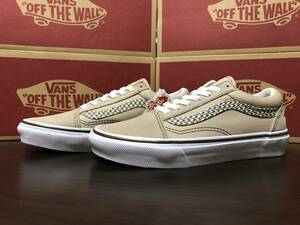 23.0cm VANS ヴァンズ OLD SKOOL オールドスクール V36CF PUPPY.F BEIGE