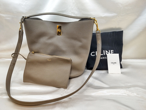 【セリーヌ】バケット16ポーチ付☆Ａ品☆質屋 ユニオン本通店 CELINE