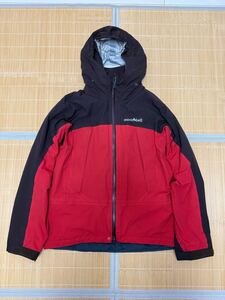 【使用感あり】　モンベル　ドロワットパーカ　ゴアテックス　シンサレート　Ｍ　mont-bell　GORE-TEX　Thinsulate