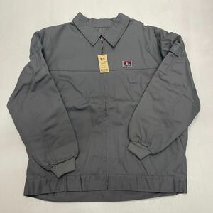 2XL 薄いグレー ベンデイビス BEN DAVIS メカニックジャケット 裏地キルティング 2