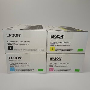 4色セット 純正 エプソン EPSON ETカートリッジ (Lサイズ) トナー LPC3T39K/C/M/Y LP-S8180 / LP-M8180シリーズ用 NO.5837