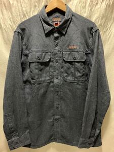 極美品 patagonia ファリアーズシャツ M ブラック ワークシャツ デニムシャツ ダンガリーシャツ オーバーサイズ hemp 420 / RRL 