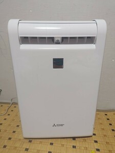 MITSUBISHI ELECTRIC 三菱電機 衣類乾燥除湿機 ムーブアイ 光ガイド MJ-M120NX-W ホワイト 2018年製 通電のみ