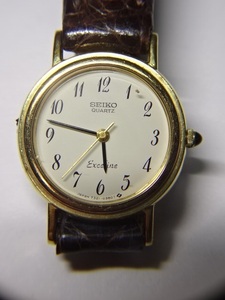 SEIKO エクセリーヌ 女性用 クオーツ 稼働品 1004T2G