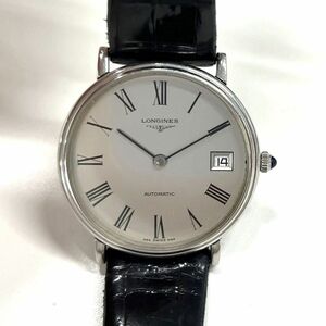 A160-I67-313 ◎ LONGINES ロンジン 腕時計 自動巻き デイト シルバー文字盤 994.4165 稼働確認済み③