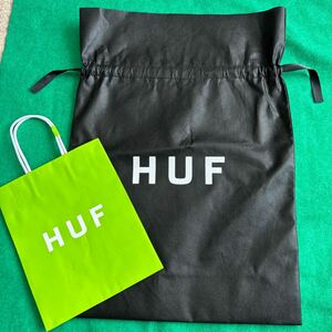 HUF★ハフ★ショップ袋　不織布　プレゼント袋　ラッピング　エコバッグにも