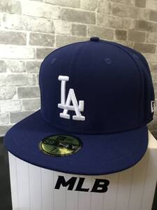 超人気即完売MLB大谷翔平所属LAドジャース×NEWERA 59FIFTY希少2024ポストシーズンモデルフィッテッドキャップ1/2