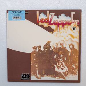 2枚組LPレコード　LED ZEPPELIN II　リマスター / Deluxe Edition / LP２:スタジオ・アウトテイク集 / 美品・美盤 / 180g重量盤 / 米国盤