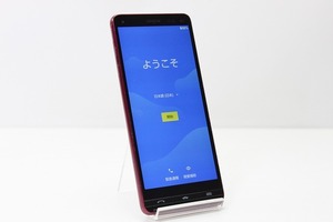 au 京セラ BASIO4 KYV47 SIMロック解除済み SIMフリー Android スマートフォン 残債なし ピンク 32GB