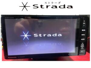 Panasonic Strada CN-R300WD 地図データ2013年 AM/FM/CD/DVD/SD/USB/ipod/フルセグ 7インチワイド 　（AA-1083）