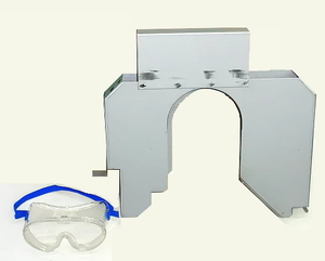 355高速切断機用 防塵カバー BK-355 保護メガネ付き 新品