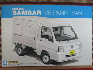 アオシマ 1/24 サンバー トラック VB パネルバン SUBARU SAMBAR Panel Van