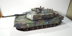 ラジコン戦車1/16M1A1エイブラムスウェザリングカスタム仕様