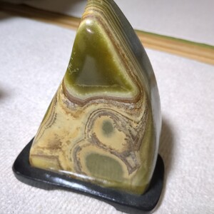 美しい石目　 メノウ 天然石　 装飾品 時代物