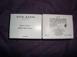 ACCA KAPPA アッカカッパのアメニティ　石鹸（30g×5）