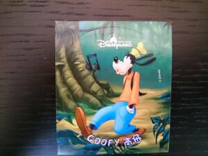 非売品★香港ディズニーGOOFY　グーフィーシール★DiSNEYLAND