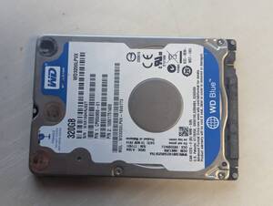 WD HDD　320GB　2.5インチ 内蔵ハードディスク【動作確認済み】　RJS2T