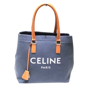 セリーヌ CELINE ホリゾンタルカバ 192162 キャンバス トートバッグ レディース 中古