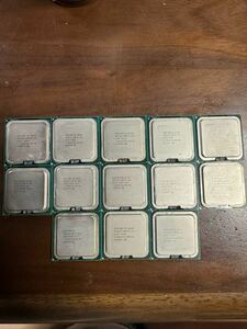 CPU Intel Core 2 Duo 13個まとめ出品 e8600等 動作未確認