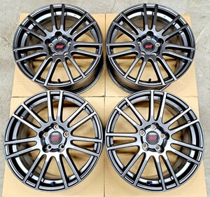 【極上品】スバル WRX STI スペックC 純正 18インチ ホイール 4本セット スタッドレス ブレンボ　レヴォーグ GVB VAB GRB 8.5J 114.3