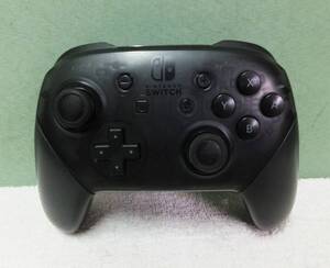 Nintendo Switch Pro コントローラー HAC-013 中古 通電のみ