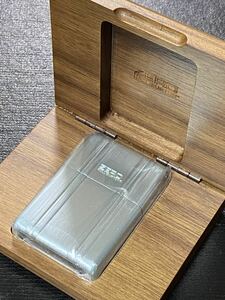 zippo ZERO HALLIBURTON AQUA BLUE ヴィンテージ 2004年製 希少カラー アクアブルー ゼロハリバートン フルメタルジャケット 専用ケース