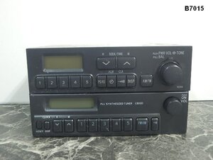 B7015S NISSAN RP-9436P-A / TOYOTA純正 86120-37130 カーオーディオ チューナー 2台まとめ売り