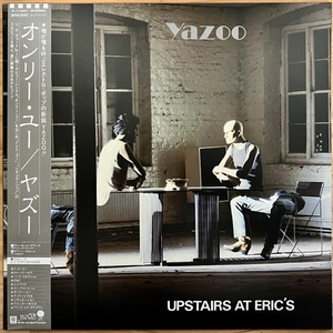 LP■NEW WAVE/YAZOO/UPSTAIRS AT ERIC’S/SIRE MUTE P-11257/国内82年ORIG OBI/帯 美品/ヤズー/テクノ名盤/元DEPECHE MODE/VINCE CLARKE