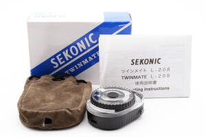 元箱付 ★極上美品★ SEKONIC セコニック ツインメイト L-208 (4027)