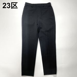 23区 パンツ スラックス ストレッチ有 ビジネス ブラック 32 XS レディース B72409-128