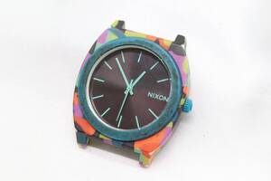 【W183-221】動作品 電池交換済 NIXON MINIMAL ニクソン ミニマル マルチ柄 腕時計 フェイスのみ メンズ【送料全国一律185円】