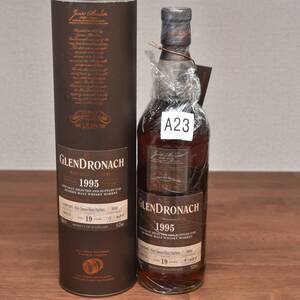 A23 グレンドロナック 1995年 19年 シングルカスク Glendronach Single Cask Whisky 1995 Vintage