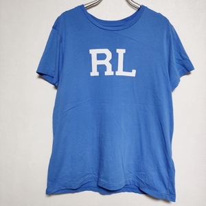 POLO RALPH LAUREN RLロゴ プリント 半袖Ｔシャツ カットソー ブルー ポロ・ラルフローレン 4-0605S 229782