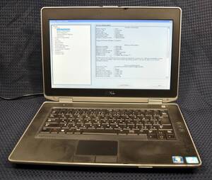 起動確認のみ(ジャンク扱い) DELL Latitude E6430 CPU:i5-3230M RAM:2G HDD:無し (管:KP408