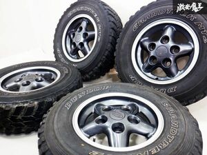 LANDROVER ランドローバー 純正 ディスカバリー 1 16インチ 7J +33 PCD165.1 5H 5穴 245/75R16 タイヤ付き 4本 即納 棚40C