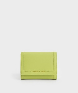 「CHARLES & KEITH」 財布 XX-SMALL ライム レディース