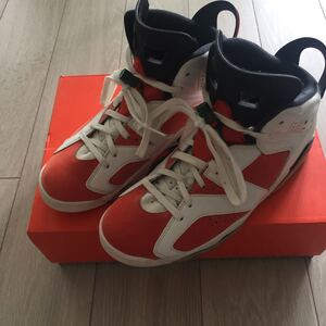 美中古 箱付 ナイキ ジョーダン6 ホワイト ゲータレード サイズ 26.5cm NIKE AIR JORDAN 6