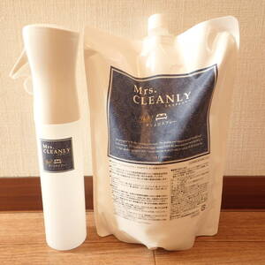 @@未使用 Mrs.CLEANLY ミセスクレンリー ダニよけスプレー 専用ボトル 虫よけスプレー 布団 カーペット 抗菌 1500ml ショップチャンネル 